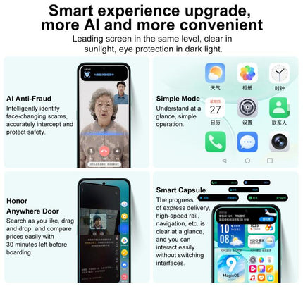 Honor Play 60, 8GB+256GB, Side Fingerprint, 6.61 inch MagicOS 9.0 Dimensity 6300 Octa Core, Network: 5G, OTG