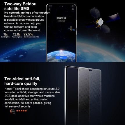 Honor Power, 12GB+256GB, Screen Fingerprint, 6.78 inch MagicOS 9.0 Snapdragon 7 Gen 3 Octa Core, Network: 5G, NFC, OTG, 12GB+256GB