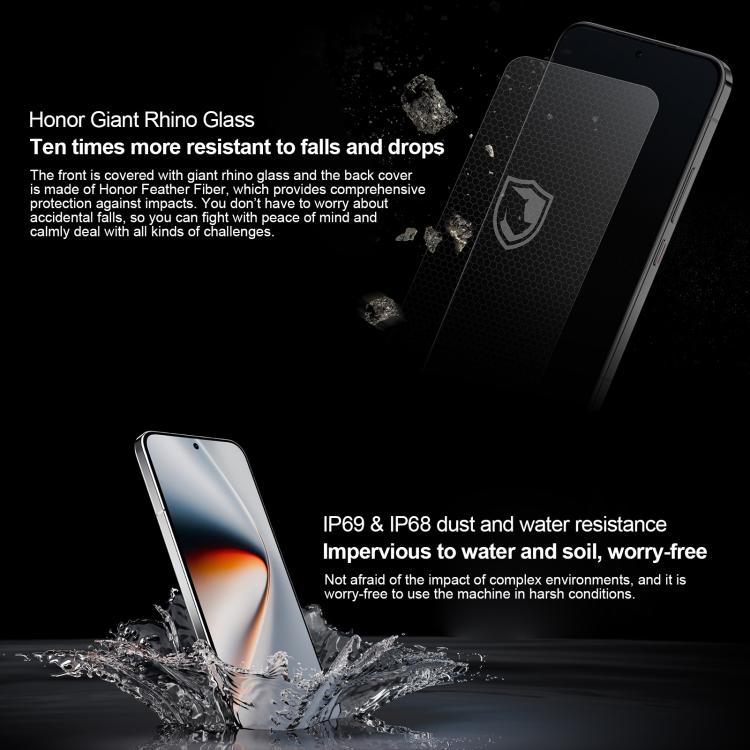 Honor GT Pro, 12GB+256GB, Ultrasonic Fingerprint, 6.78 inch MagicOS 9.0 / Android 15 Snapdragon 8 Elite Octa Core, Network: 5G, NFC, OTG, 12GB+256GB