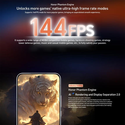 Honor GT Pro, 112GB+512GB, Ultrasonic Fingerprint, 6.78 inch MagicOS 9.0 / Android 15 Snapdragon 8 Elite Octa Core, Network: 5G, NFC, OTG