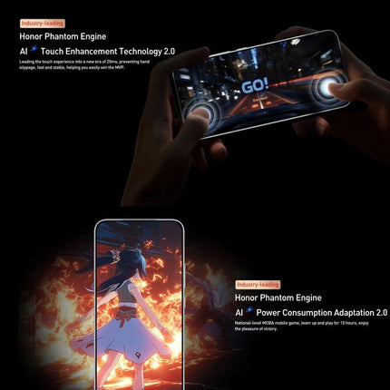 Honor GT Pro, 112GB+512GB, Ultrasonic Fingerprint, 6.78 inch MagicOS 9.0 / Android 15 Snapdragon 8 Elite Octa Core, Network: 5G, NFC, OTG, 12GB+512GB