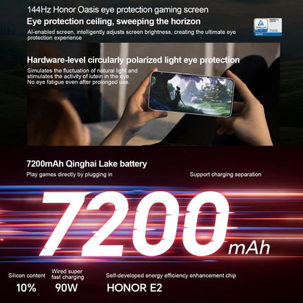 Honor GT Pro, 112GB+512GB, Ultrasonic Fingerprint, 6.78 inch MagicOS 9.0 / Android 15 Snapdragon 8 Elite Octa Core, Network: 5G, NFC, OTG, 12GB+512GB