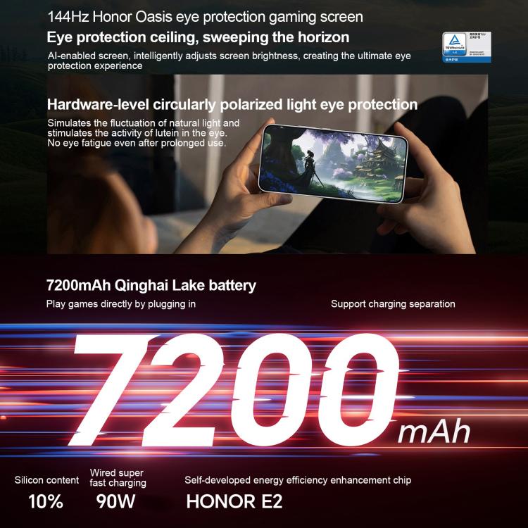 Honor GT Pro, 16GB+1TB, Ultrasonic Fingerprint, 6.78 inch MagicOS 9.0 / Android 15 Snapdragon 8 Elite Octa Core, Network: 5G, NFC, OTG, 16GB+1TB