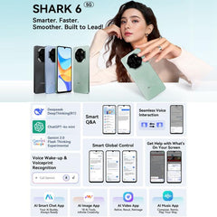 Blackview SHARK 6 5G, 8GB+128GB, 6.88 inch Android 15 Unisoc UMS9620 T8100 Octa Core, Network: 5G, NFC, OTG