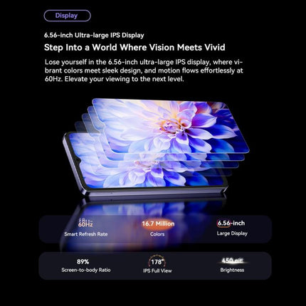 Blackview Oscal FLAT 2C, 2GB+64GB, 6.56 inch Android 14 Unisoc SC9863A T603 Octa Core, Network: 4G