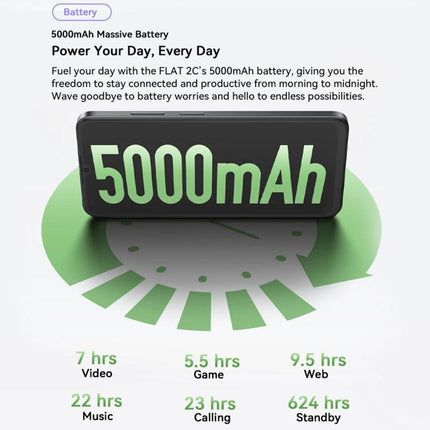 Blackview Oscal FLAT 2C, 2GB+64GB, 6.56 inch Android 14 Unisoc SC9863A T603 Octa Core, Network: 4G