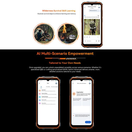 Blackview Oscal Marine 2, 4GB+64GB, 6.56 inch Android 15 Unisoc UMS9230E T615 Octa Core, Network: 4G, OTG, NFC