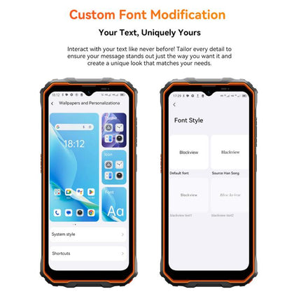 Blackview Oscal Marine 2, 8GB+256GB, 6.56 inch Android 15 Unisoc UMS9230E T615 Octa Core, Network: 4G, OTG, NFC