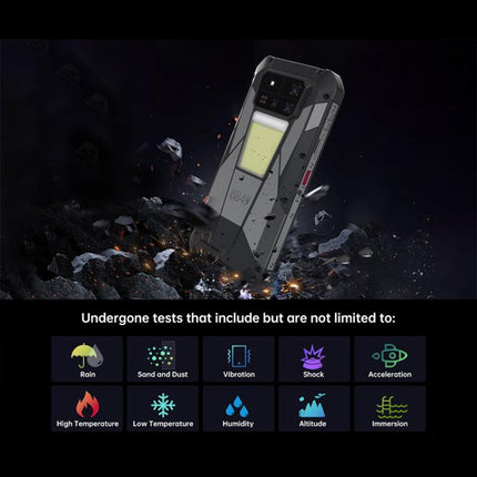 Unihertz Tank 4 Pro Projector Rugged Phone, 16GB+512GB, Night Vision, 6.73 inch Android 13 Dimensity 8300 Octa Core, Network: 5G, NFC, 16GB+512GB