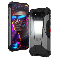 Unihertz Tank 4 Pro Projector Rugged Phone, 16GB+512GB, Night Vision, 6.73 inch Android 13 Dimensity 8300 Octa Core, Network: 5G, NFC