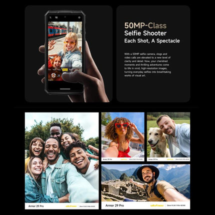 Ulefone Armor 29 Pro Thermal Version Rugged Phone, 16GB+512GB, Night Vision, 6.67 inch + 1.04 inch Android 15 MediaTek Dimensity 7400 Octa Core, Network: 5G, OTG, NFC