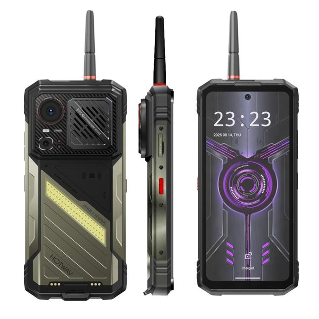 HOTWAV Hyper 8 Ultra Walkie-talkie Rugged Phone, 12GB+512GB, 6.8 inch Android 15 MediaTek MT8791 Dimensity 7050 Octa Core, Network: 5G, OTG, NFC