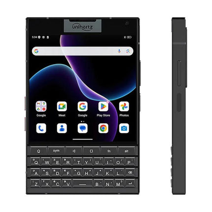 Unihertz Titan 2 QWERTY Physical Keyboard Phone, 12GB+512GB, Fingerprint, 4.5 inch + 2 inch Android 15 Dimensity 7300 5G Octa-Core, Network: 5G, NFC, OTG