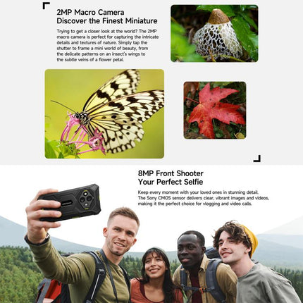 Ulefone RugKing 3 Pro, 8GB+128GB, IP68/IP69K Rugged Phone, 6.56 inch Android 15 Unisoc T7250 Octa Core, Network: 4G, NFC, OTG, RugKing 3 Pro, 8GB+128GB
