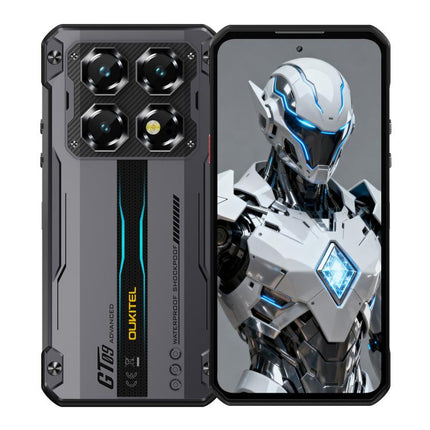 Oukitel WP60 Rugged Phone, 8GB+256GB, Night Vision, 108MP Camera, Side Fingerprint, 7.2 inch Android 15 MediaTek Dimensity 7025 Octa Core, NFC, OTG, Network: 5G, 8GB+256GB