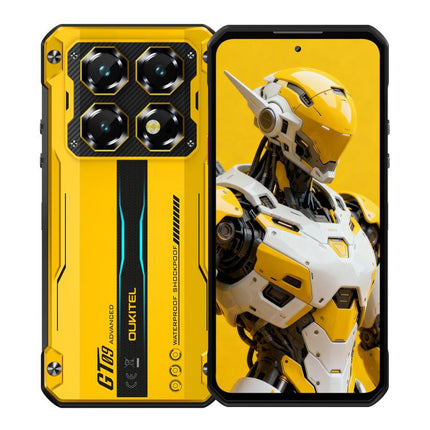 Oukitel WP60 Rugged Phone, 8GB+256GB, Night Vision, 108MP Camera, Side Fingerprint, 7.2 inch Android 15 MediaTek Dimensity 7025 Octa Core, NFC, OTG, Network: 5G, 8GB+256GB