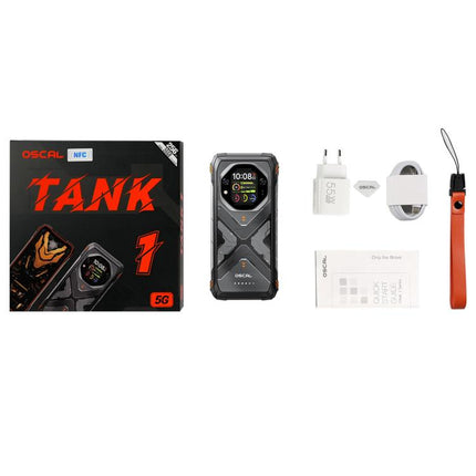 Blackview Oscal TANK 1, 12GB+256GB, 6.78 inch Android 15 DokeOS 4.2 Mediatek Dimensity 7050 Octa Core, Network: 5G, OTG, NFC, 12GB+256GB
