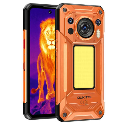 Oukitel WP500 Ultra Rugged Phone, Thermal Imaging, 12GB+1TB, 108MP Camera, Fingerprint Identification, 6.78 inch Android 16 MTK Dimensity 8300 Octa Core, NFC, OTG, Network: 5G, WP500 Ultra