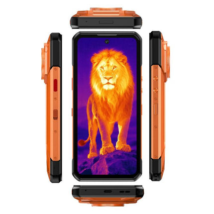 Oukitel WP500 Ultra Rugged Phone, Thermal Imaging, 12GB+1TB, 108MP Camera, Fingerprint Identification, 6.78 inch Android 16 MTK Dimensity 8300 Octa Core, NFC, OTG, Network: 5G, WP500 Ultra