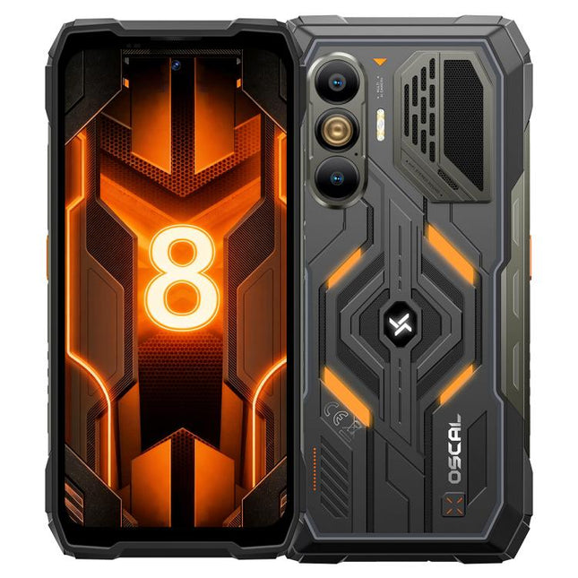Blackview Oscal Pilot 8 5G Rugged Phone, Night Vision, 12GB+256GB, 6.83 inch Android 16 Qualcomm QCM6690 Octa Core, Network: 5G, OTG, NFC