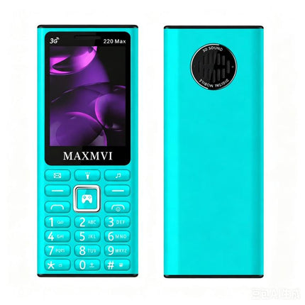 220 Max 3G Key Phone, 3600mAh Battery, 2.4 inch, SOS, 24 Keys, Dual SIM, Network: 4G, Support Whatsapp, Facebook