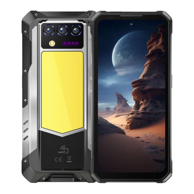 Oukitel WP100 Plus Rugged Phone, 12GB+512GB, Night Vision, 33000mAh, Fingerprint Identification, 6.8 inch Android 16 MediaTek Helio G100 Octa Core, NFC, OTG, Network: 4G, WP100 Plus