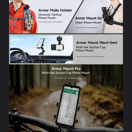 Ulefone Armor 22 Pro IP68/IP69K Rugged Phone, 8GB+256GB, 6.58 inch Android 16 MediaTek Helio G200 Octa Core, Network: 4G, NFC, OTG