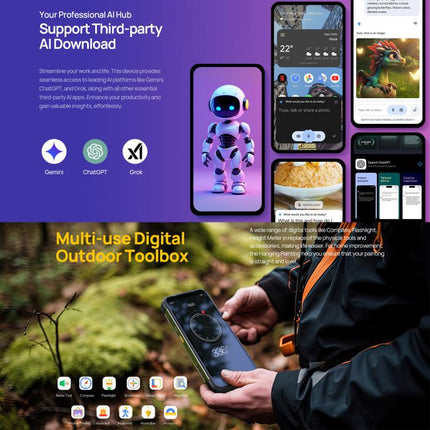 Ulefone Armor 24 Pro IP68/IP69K Rugged Phone, 12GB+256GB, 6.78 inch Android 16 MediaTek Helio G200 Octa Core, Network: 4G, NFC, OTG