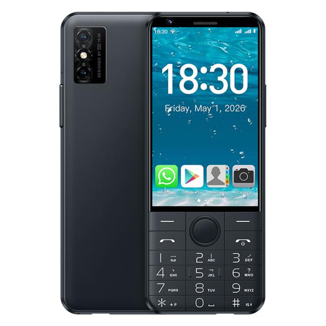 DOOV R27 Keypad Phone, 4GB+64GB, 3.58 inch Android 14 Mediatek MT6765 Octa Core, Network: 4G, Support Google Store, with Camera, With Camera