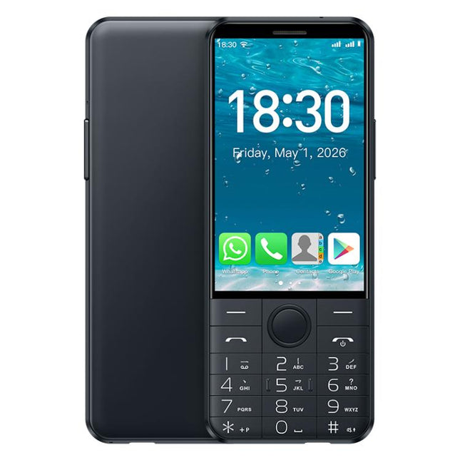 DOOV R27 Keypad Phone, 4GB+64GB, 3.58 inch Android 14 Mediatek MT6765 Octa Core, Network: 4G, Support Google Store, No Camera, No Camera