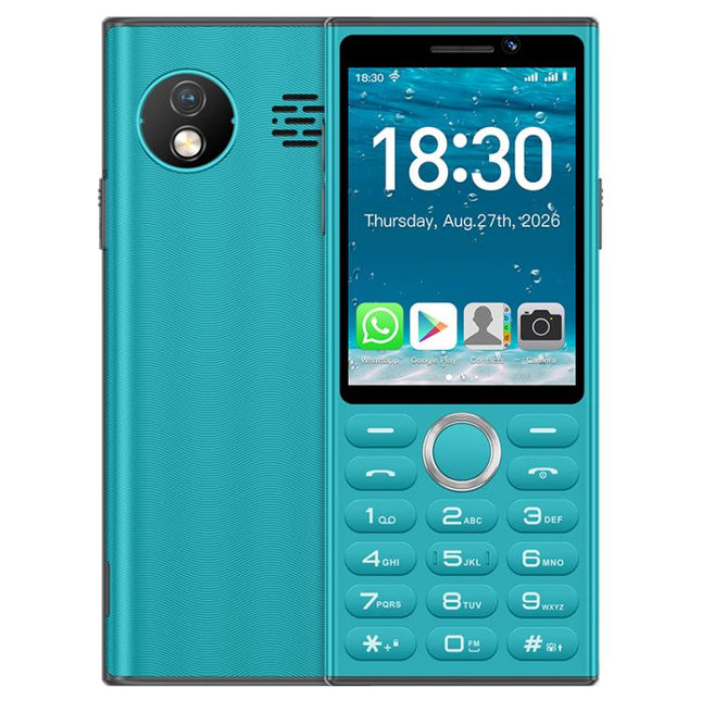 A6 Keypad Phone, 2GB+16GB, 2.83 inch Android 9 Mediatek MT6762C Octa Core, Network: 4G, Support Google Store, with Camera, With Camera
