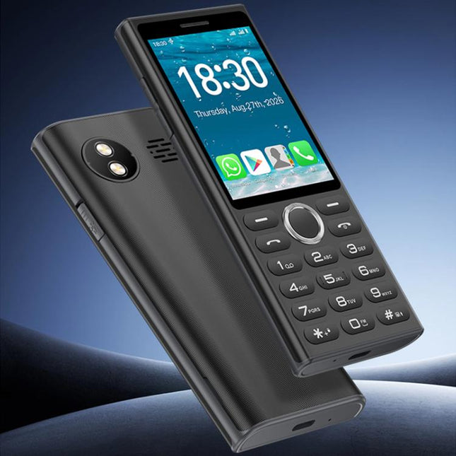 A6 Keypad Phone, 2GB+16GB, 2.83 inch Android 9 Mediatek MT6762C Octa Core, Network: 4G, Support Google Store, No Camera, No Camera