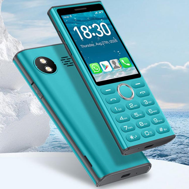 A6 Keypad Phone, 2GB+16GB, 2.83 inch Android 9 Mediatek MT6762C Octa Core, Network: 4G, Support Google Store, No Camera, No Camera