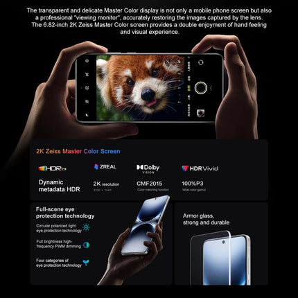 vivo X200 Ultra, 12GB+256GB, Face ID / 3D Ultrasonic Fingerprint, 6.82 inch OriginOS 5 / Android 15 Snapdragon 8 Elite Octa Core, OTG, NFC, Network: 5G, Support Google Play, 12GB+256GB