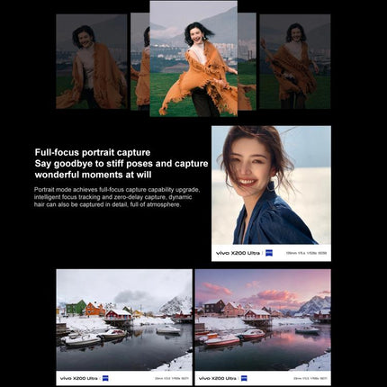 vivo X200 Ultra, 16GB+512GB, Face ID / 3D Ultrasonic Fingerprint, 6.82 inch OriginOS 5 / Android 15 Snapdragon 8 Elite Octa Core, OTG, NFC, Network: 5G, Support Google Play, 16GB+512GB