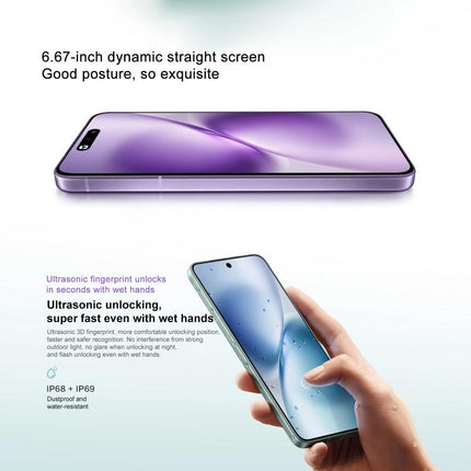 vivo X200s, 16GB+1TB, Face ID / 3D Ultrasonic Fingerprint, 6.67 inch OriginOS 5 / Android 15 Dimensity 9400+ Octa Core, OTG, NFC, Network: 5G, Support Google Play, 16GB+1TB