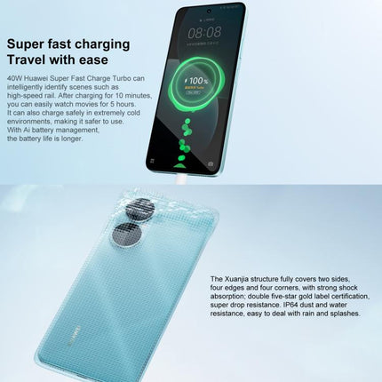 HUAWEI Enjoy 80, 8GB+512GB, Side Fingerprint, 6.67 inch HarmonyOS 4.0, OTG, Not Support Google Play