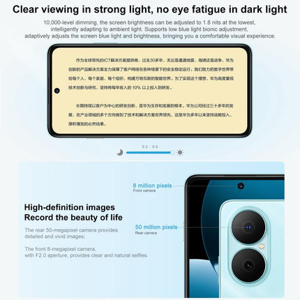 HUAWEI Enjoy 80, 8GB+512GB, Side Fingerprint, 6.67 inch HarmonyOS 4.0, OTG, Not Support Google Play