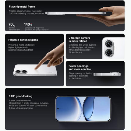 Xiaomi REDMI Turbo 4 Pro, 16GB+256GB, 6.83 inch Xiaomi HyperOS 2 Snapdragon 8s Gen 4 Octa Core, NFC, Network: 5G, 16GB+256GB