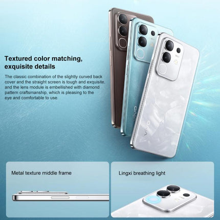 vivo Y300t, 8GB+128GB, Face ID / Side Fingerprint,  6.72 inch Android 15 OriginOS 5 Dimensity 7300 Octa Core, OTG, NFC, Network: 5G, 8GB+128GB