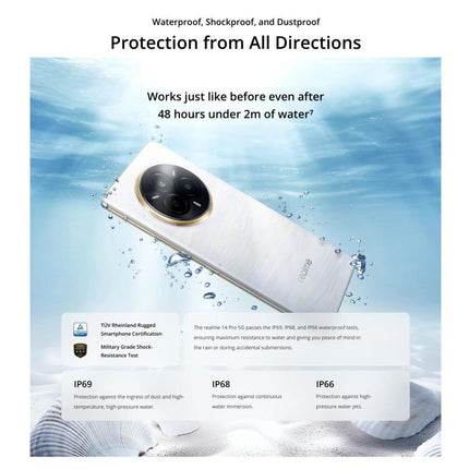 Realme 14 Pro, 16GB+256GB, Screen Fingerprint Identification, 6.77 inch Realme UI 6.0 Dimensity 7300 Octa Core, NFC, Network: 5G