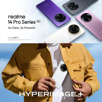 Realme 14 Pro, 16GB+256GB, Screen Fingerprint Identification, 6.77 inch Realme UI 6.0 Dimensity 7300 Octa Core, NFC, Network: 5G