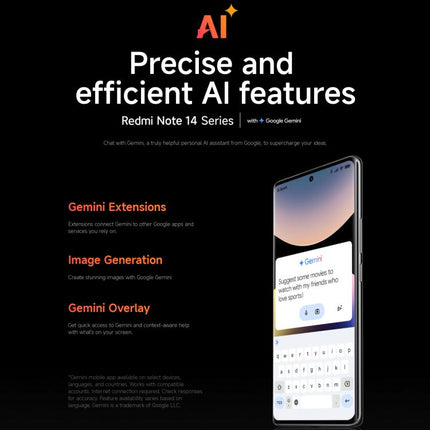 Xiaomi Redmi Note 14 Pro 4G Global, 8GB+256GB, In-screen Fingerprint, 6.67 inch Xiaomi HyperOS Helio G100-Ultra Octa Core, NFC, Network: 4G, Note 14 Pro 4G, 8GB+256GB(Black)