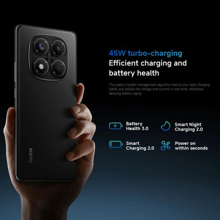 Xiaomi Redmi Note 14 Pro 4G Global, 8GB+256GB, In-screen Fingerprint, 6.67 inch Xiaomi HyperOS Helio G100-Ultra Octa Core, NFC, Network: 4G