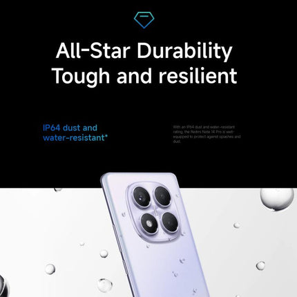Xiaomi Redmi Note 14 Pro 4G Global, 8GB+256GB, In-screen Fingerprint, 6.67 inch Xiaomi HyperOS Helio G100-Ultra Octa Core, NFC, Network: 4G