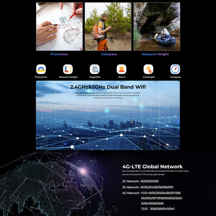 HOTWAV T7 Rugged Phone, 6GB+256GB, 6280mAh, 6.6 inch Android 13 MT8788 Octa Core, Network: 4G, OTG