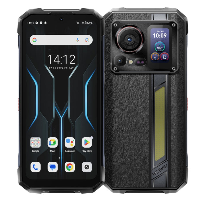 Teléfono robusto HOTWAV Hyper 7 Pro, 16 GB + 256 GB, 10800 mAh, 6,6 pulgadas, Android 14, MediaTek Dimensity 7050 5G, Red: 5G, OTG, NFC