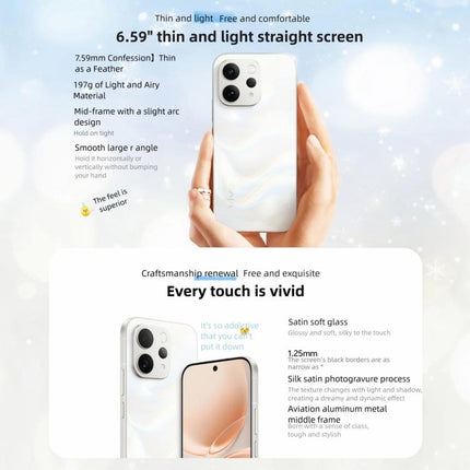 vivo S50, 16GB+256GB, 3D Fingerprint,  6.59 inch Android 16 OriginOS 6 Snapdragon 8s Gen 3 Octa Core, OTG, NFC, Network: 5G, Support Google Play, 16GB+256GB