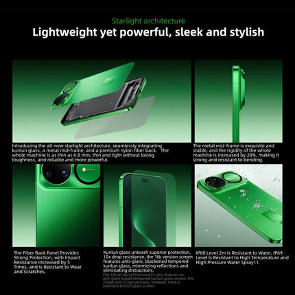 Huawei nova 15 Ultra, Xuanwu Tempered Kunlun Glass, 12GB+512GB, Side Fingerprint Identification, 6.84 inch HarmonyOS 6.0 Kirin 9010S Octa Cora, NFC, OTG, Not Support Google Play, 12GB+1TB