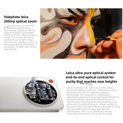 Xiaomi 17 Ultra By Leica, 16GB+512GB, 3D Ultrasonic Fingerprint, 6.9 inch Xiaomi HyperOS 3 Snapdragon 8 Elite Gen 5 Octa Core, NFC, Network: 5G, By Leica, 16GB+512GB